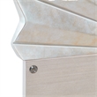 Fantosini King Fan Bed - Silver Leaf