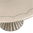 Fantosini 60-inch Round Dining Table - Silver