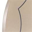 Fantosini 60-inch Round Dining Table - Silver