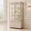 Fantosini Display Cabinet - Silver Mist