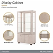 Fantosini Display Cabinet - Silver Mist