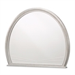 Fantosini Dresser with Round Mirror - Silver Mist