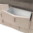 Fantosini 9-Drawer Dresser - Silver Mist