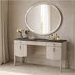 Fantosini Vanity with Mirror - Silver Mist