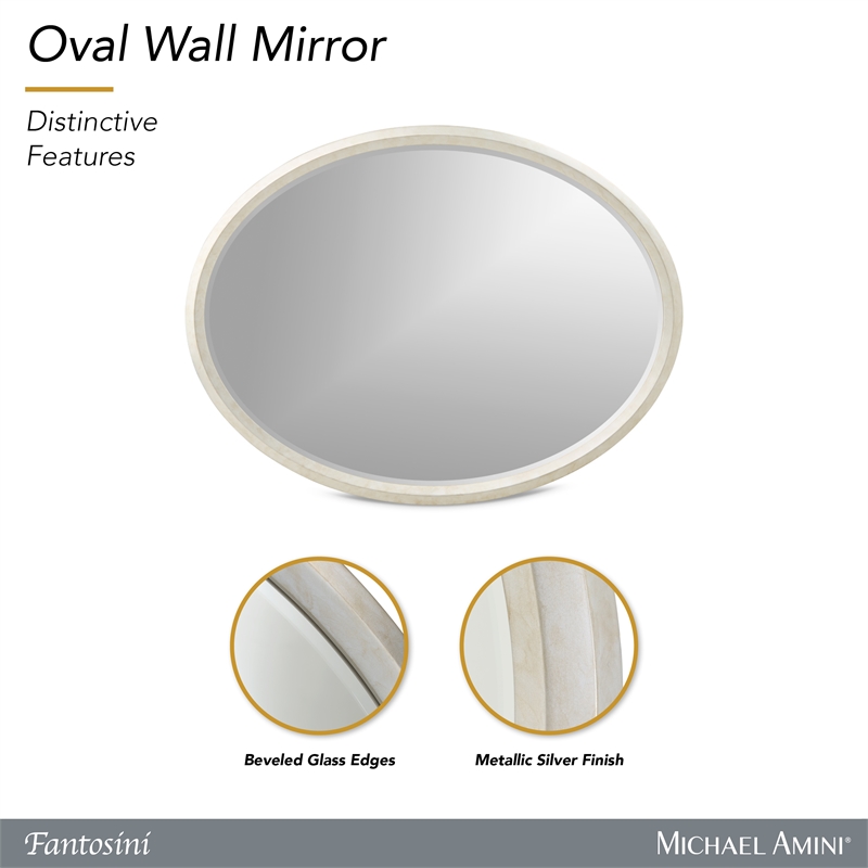 Fantosini Wall Mirror - Silver