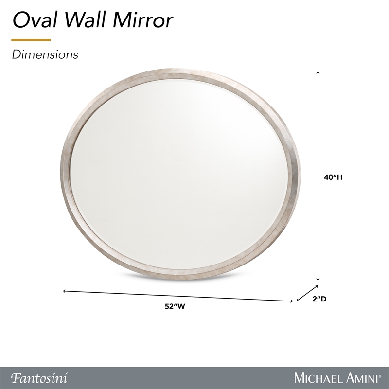Fantosini Wall Mirror - Silver