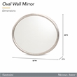 Fantosini Wall Mirror - Silver