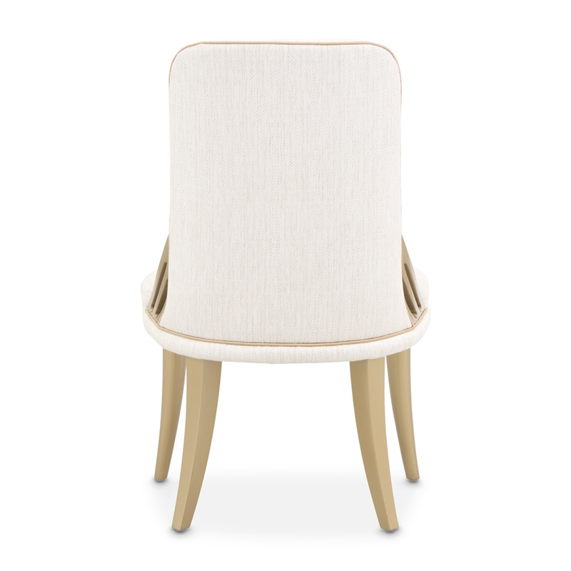 La Terrazza Dining Side Chair - Set of 2- Creamy Pearl