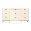La Terrazza 9-Drawer Dresser - Creamy Pearl