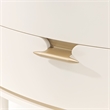 Michael Amini La Terrazza 2-Drawer Nightstand in Creamy Pearl