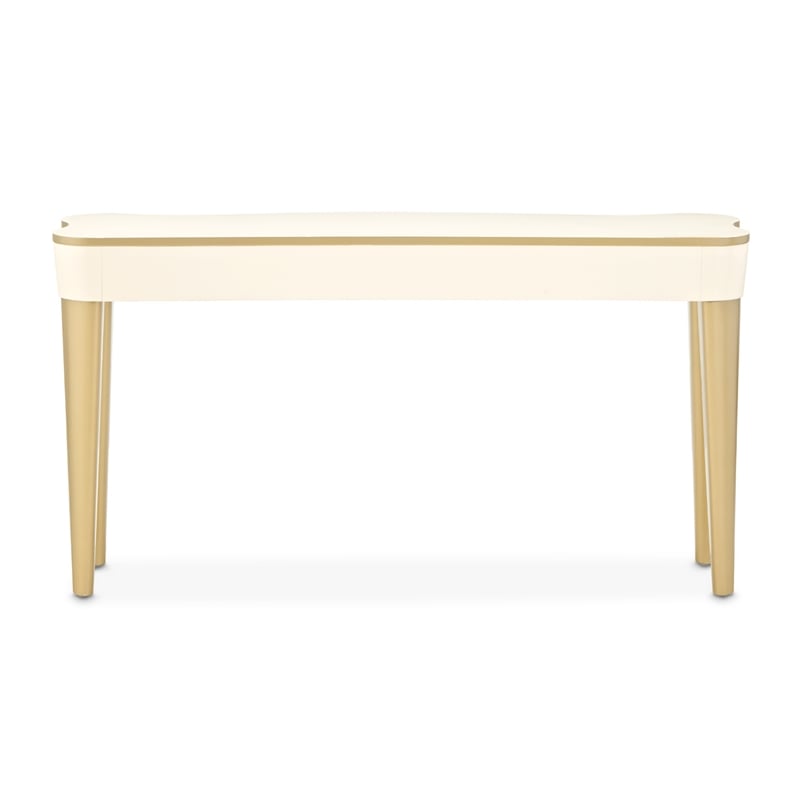 La Terrazza Console Table with Drawer - Creamy Pearl