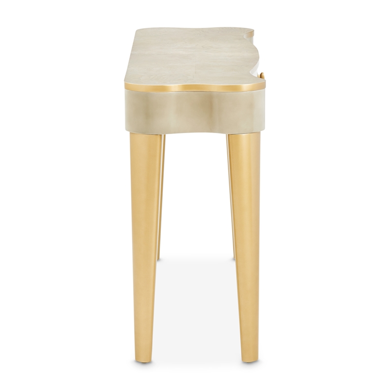 La Terrazza Console Table with Drawer - Silver Mist