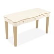 La Terrazza Vanity Desk with Drawers - Creamy Pearl