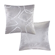 Roma II 10-Piece King Comforter Set - Platinum Gray