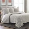 Aragoza 3-Piece Queen Quilt Set - Dove