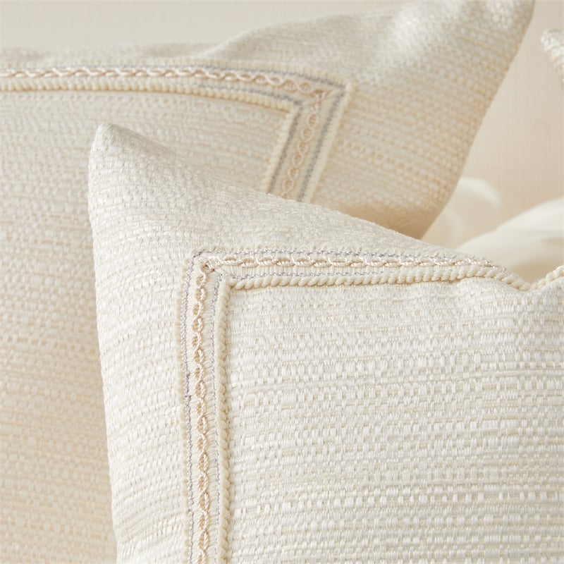Harlow 4-Piece King Comforter Set - Ivory