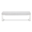 Tulip Accent Bench - Gray