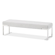 Tulip Accent Bench - Gray