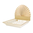 Fantosini King Fan Bed - Gold Leaf