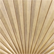 Fantosini King Fan Bed - Gold Leaf