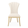 Fantosini Dining Side Chair - Set of 2 - Natural/Gold