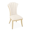 Fantosini Dining Side Chair - Set of 2 - Natural/Gold