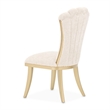 Fantosini Dining Side Chair - Set of 2 - Natural/Gold