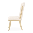 Fantosini Dining Side Chair - Set of 2 - Natural/Gold