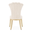 Fantosini Dining Side Chair - Set of 2 - Natural/Gold