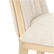 Fantosini Dining Side Chair - Set of 2 - Natural/Gold