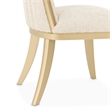 Fantosini Dining Side Chair - Set of 2 - Natural/Gold