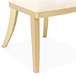 Fantosini Dining Side Chair - Set of 2 - Natural/Gold