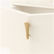 Fantosini Dresser with Mirror - Creamy Pearl