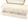 Fantosini Dresser with Mirror - Creamy Pearl
