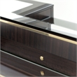 Belmont Place Vanity with Mirror & Bench - Espresso