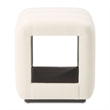 Belmont Place Vanity Bench - Cream/Espresso