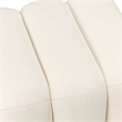 Belmont Place Vanity Bench - Cream/Espresso