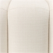 Belmont Place Vanity Bench - Cream/Espresso