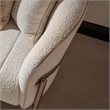 Lisbon Boucle Sofa - Oyster/Matte Bronze