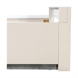 Pavira Eastern King Bed with LED Lights - Stone