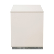 Pavira 1-Drawer Nightstand with LED Lights - Stone