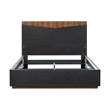 Kayner Queen Bed with LED Lights - Charcoal