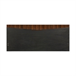 Kayner Eastern King Bed with LED Lights - Charcoal