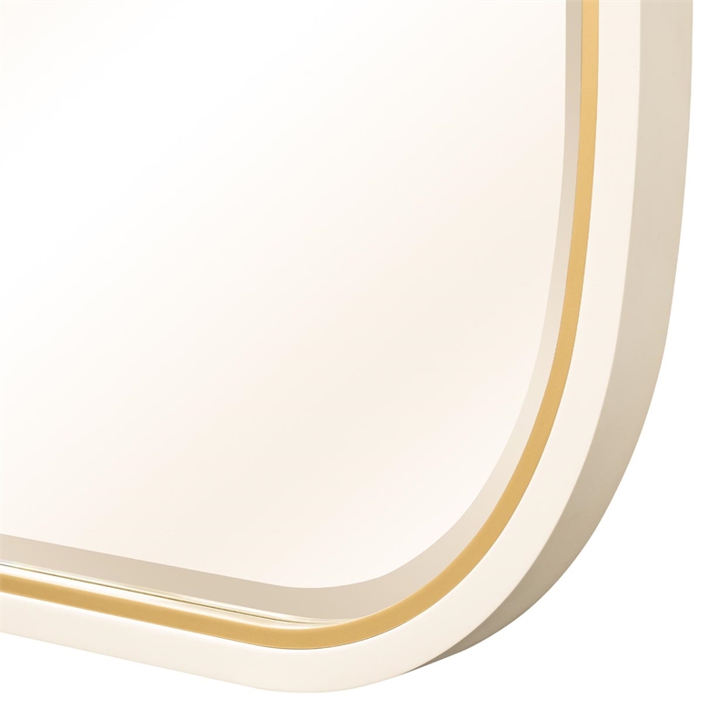 Scotts Square Wall Accent Mirror - Light Champagne