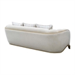 Scotts Square Chenille Sofa - Cornsilk/Gold