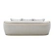 Scotts Square Chenille Sofa - Cornsilk/Gold