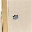 Scotts Square Cal. King Bed - Cornsilk/Light Champagne