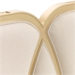 Scotts Square Queen Bed - Cornsilk/Light Champagne