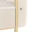 Scotts Square Queen Bed - Cornsilk/Light Champagne