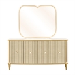 Scotts Square Sideboard with Mirror - Light Champagne